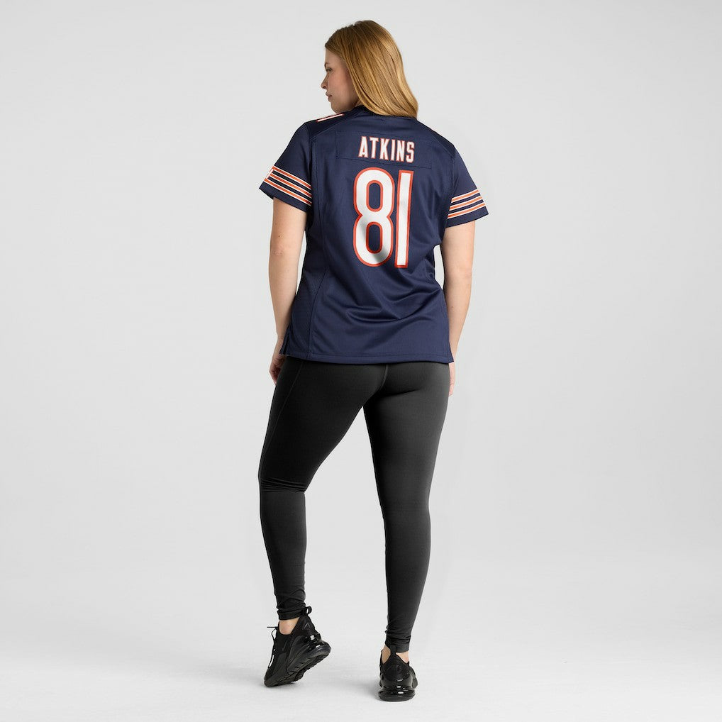 Chicago Bears Nike Doug Atkins  Women's Game Retired Player Jersey
