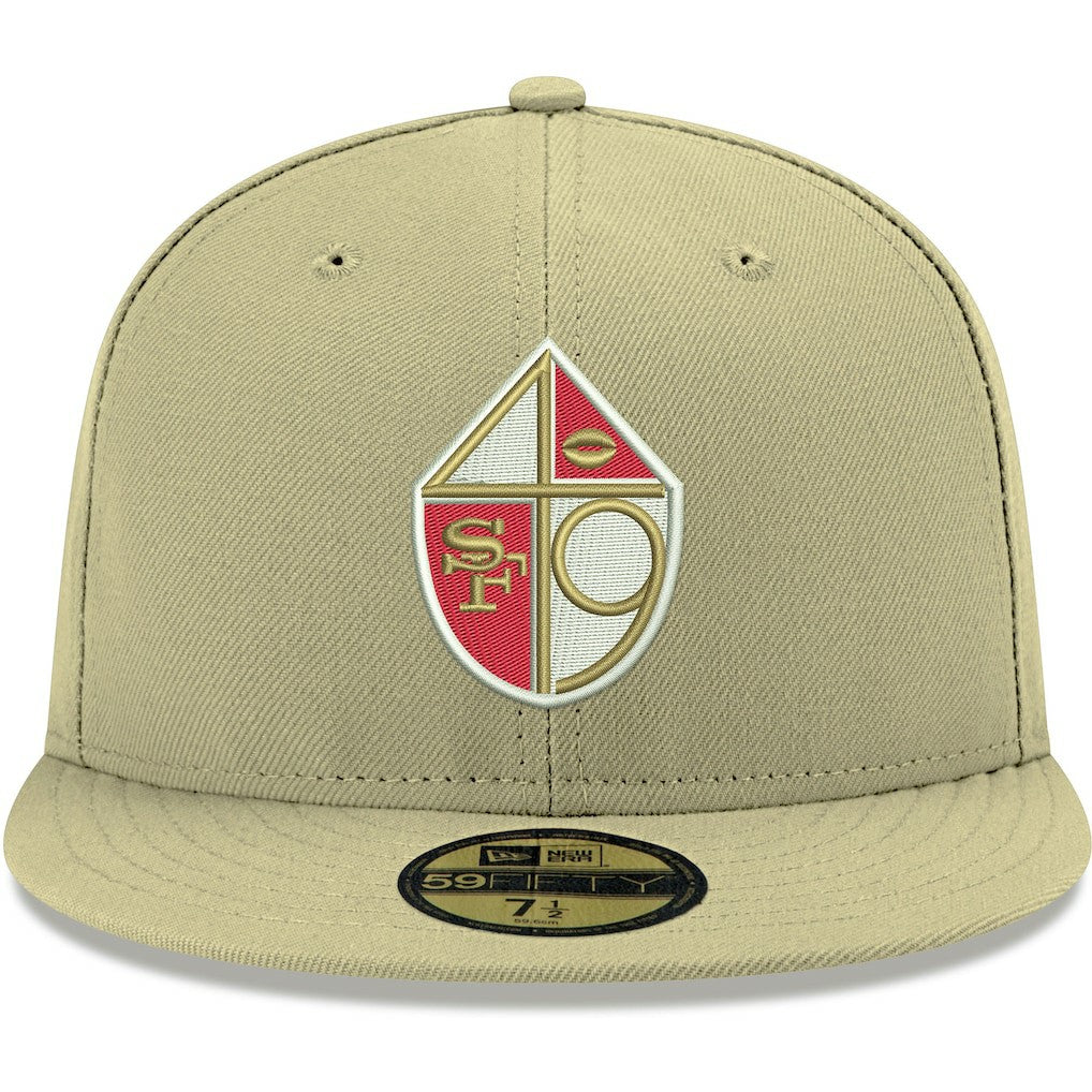 San Francisco 49ers New Era Omaha Throwback 59FIFTY Fitted Hat