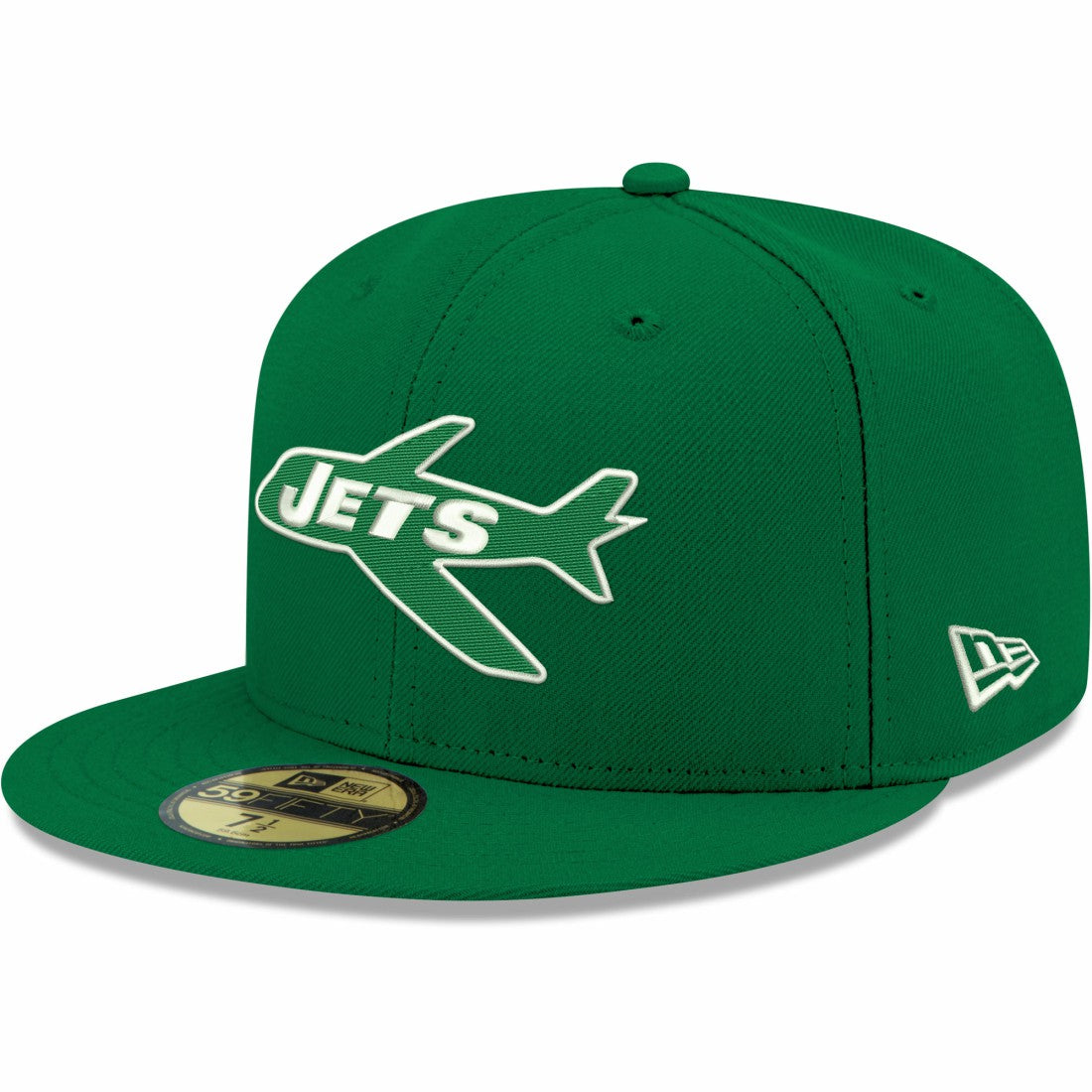New York Jets New Era Omaha Throwback 59FIFTY Fitted Hat