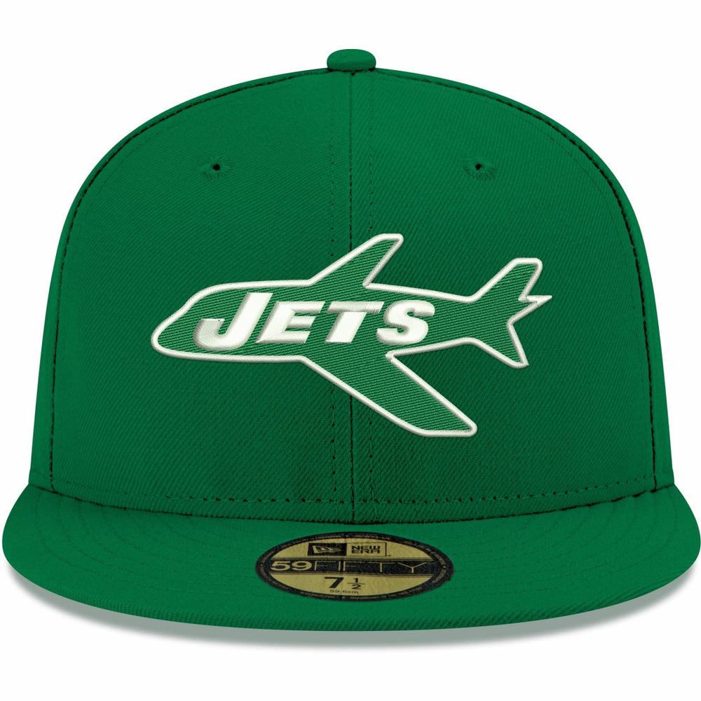 New York Jets New Era Omaha Throwback 59FIFTY Fitted Hat