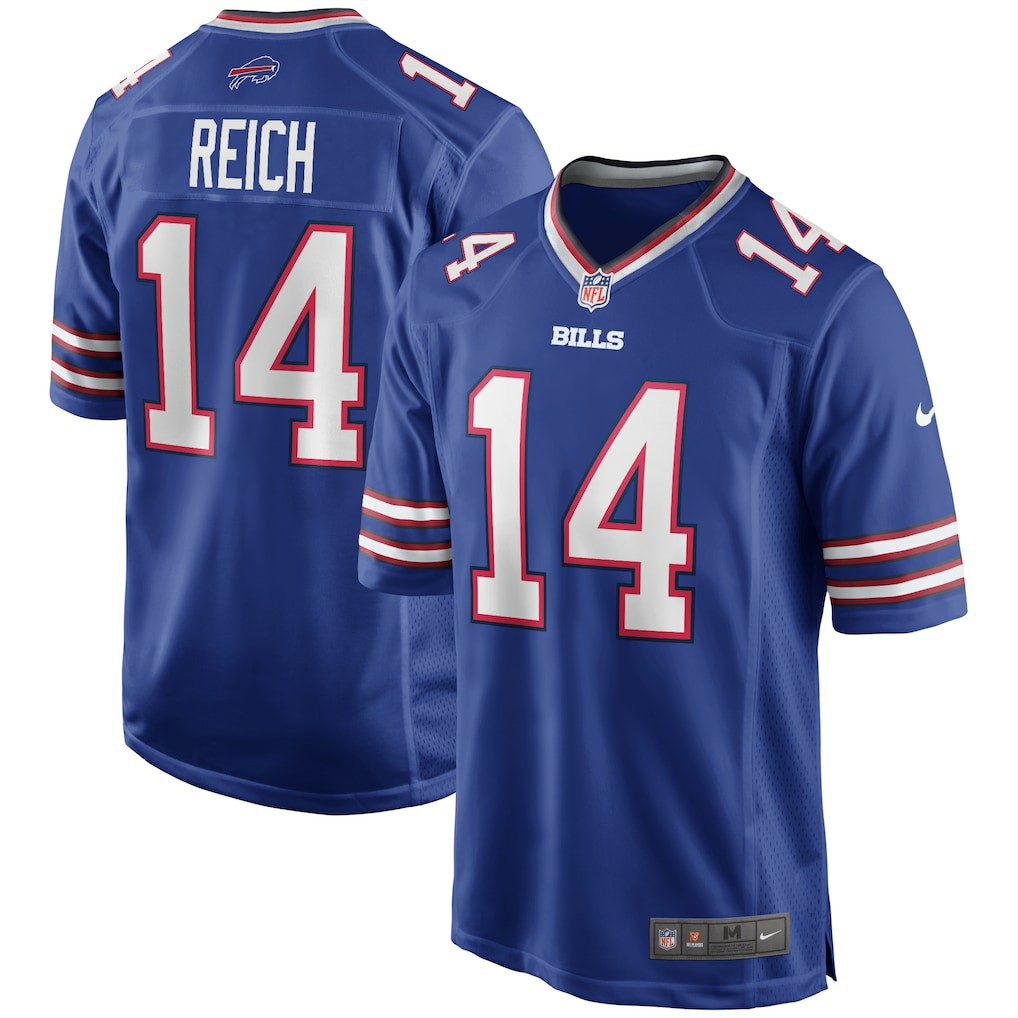 Buffalo Bills Nike Frank Reich  Game Retired Player Jersey
