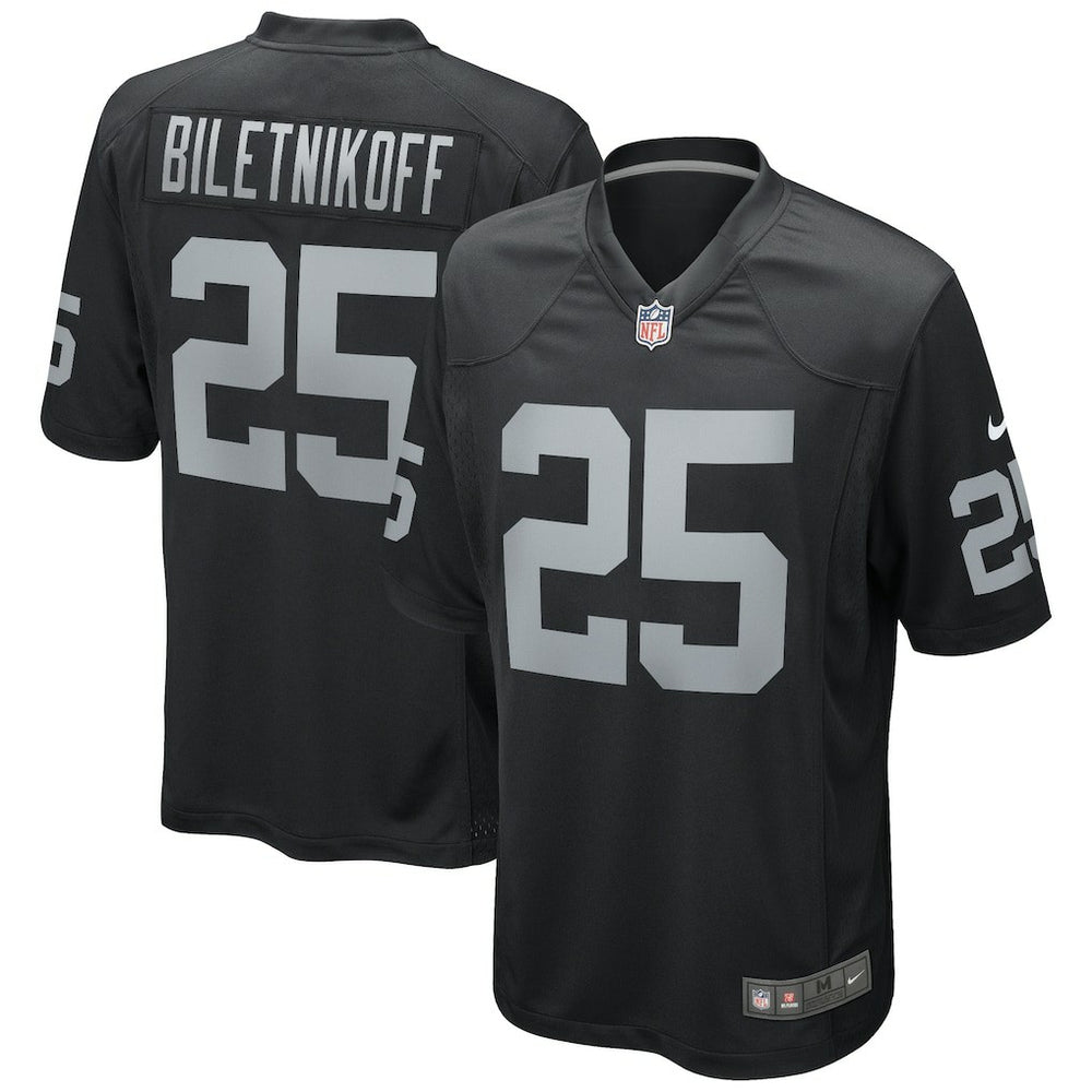 Las Vegas Raiders Nike Fred Biletnikoff  Game Retired Player Jersey
