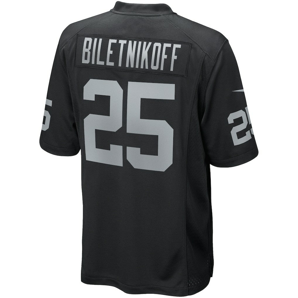 Las Vegas Raiders Nike Fred Biletnikoff  Game Retired Player Jersey