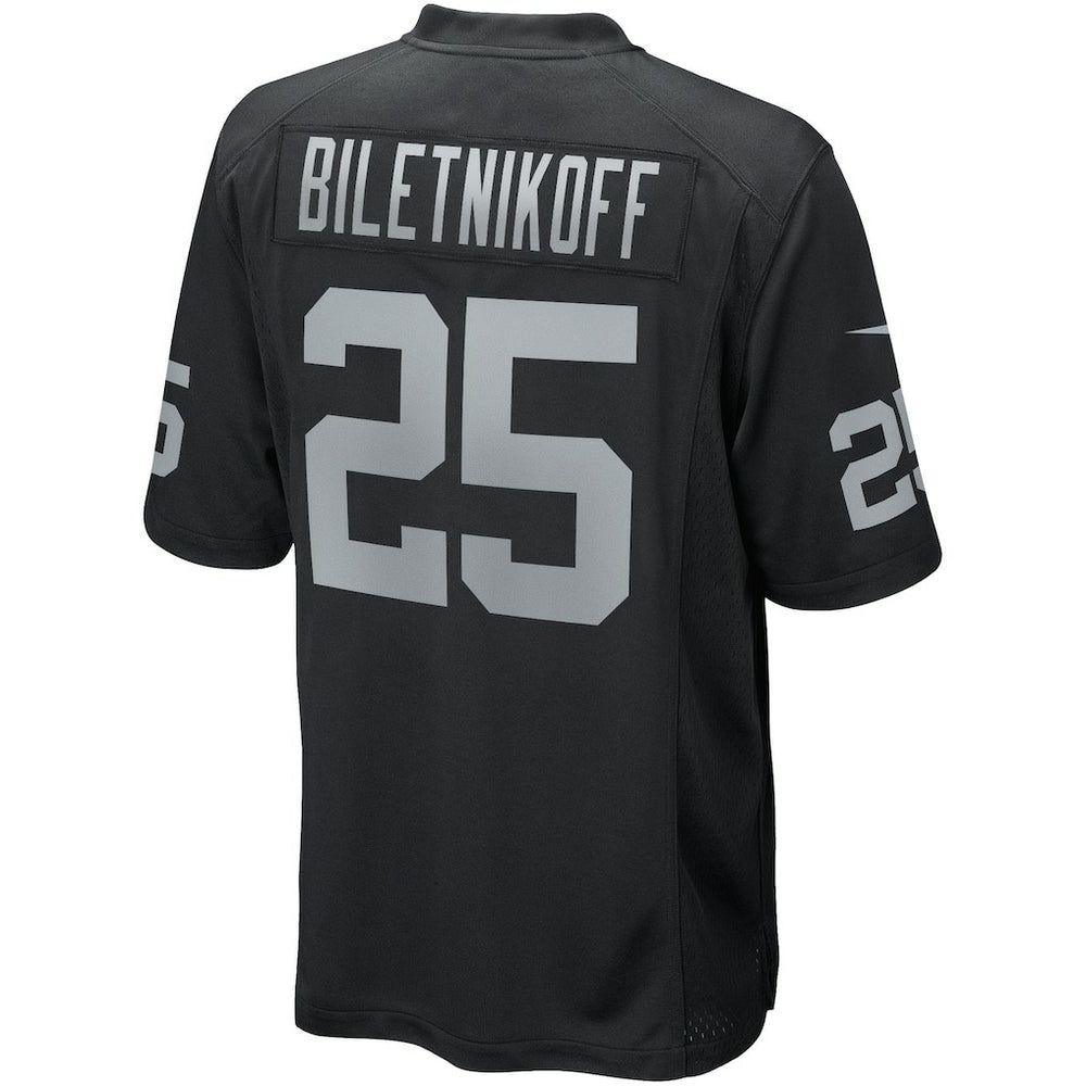Las Vegas Raiders Nike Fred Biletnikoff  Game Retired Player Jersey