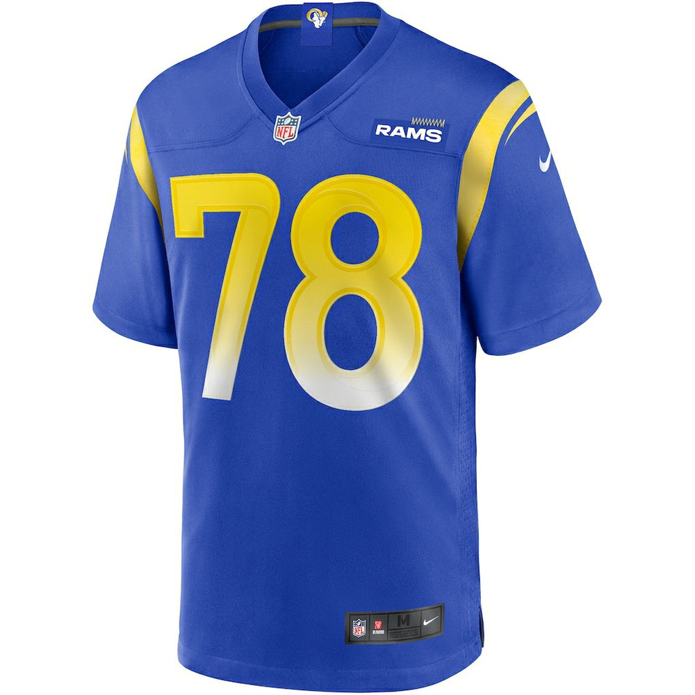 Los Angeles Rams Nike Jackie Slater  Game Retired Player Jersey