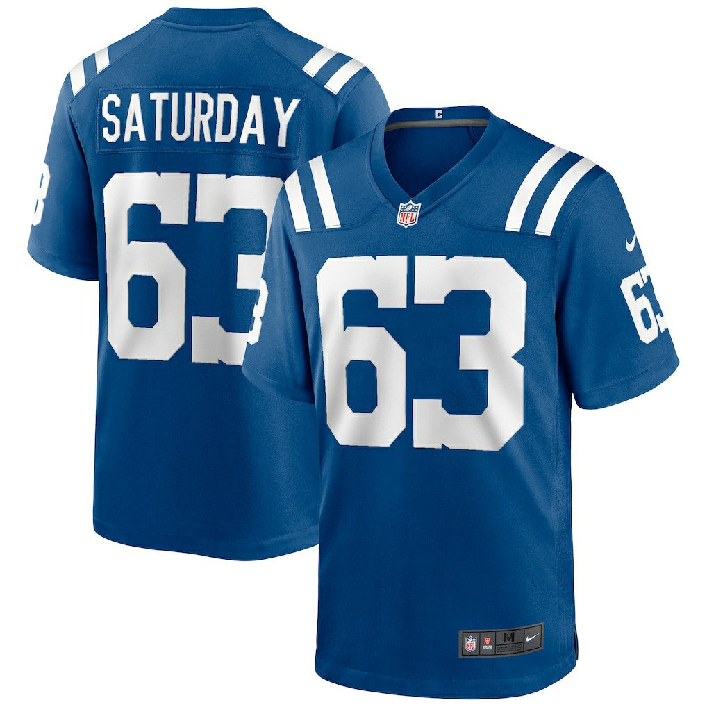 Indianapolis Colts Nike Jeff Saturday  Game Retired Player Jersey