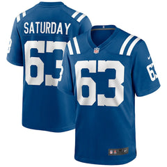 Indianapolis Colts Nike Jeff Saturday  Game Retired Player Jersey