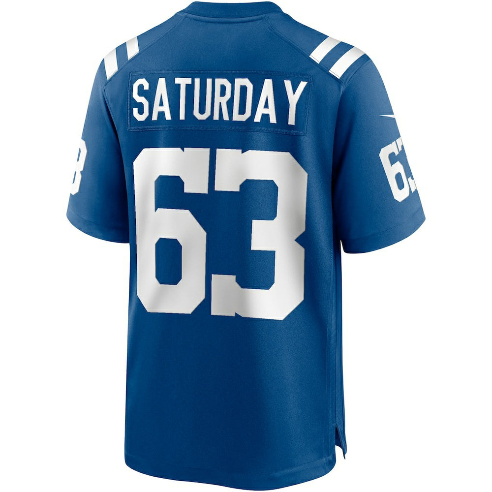 Indianapolis Colts Nike Jeff Saturday  Game Retired Player Jersey