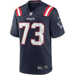 New England Patriots Nike John Hannah  Game Retired Player Jersey