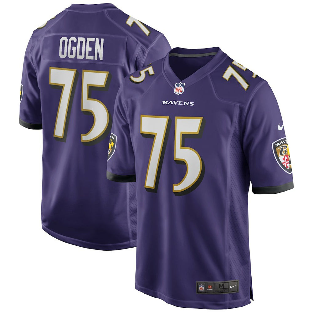 Baltimore Ravens Nike Jonathan Ogden  Game Retired Player Jersey