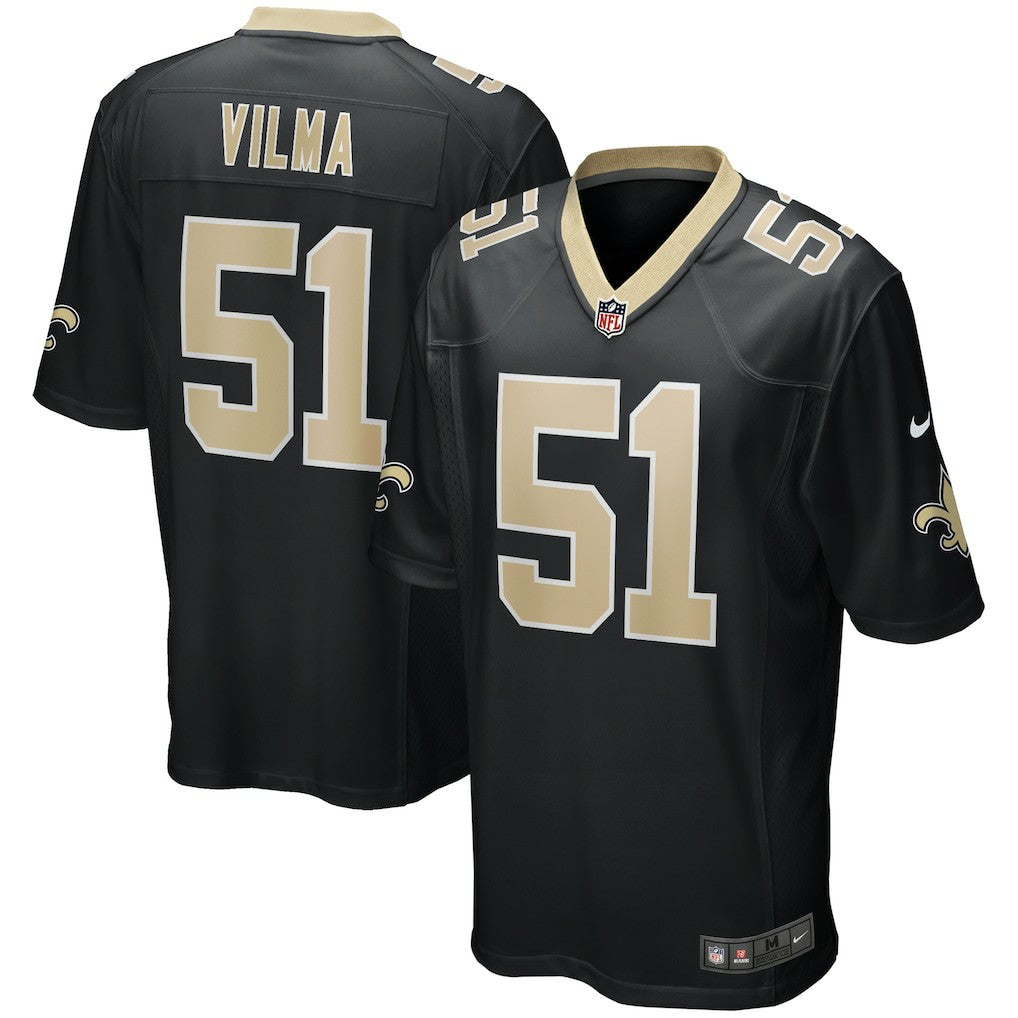 New Orleans Saints Nike Jonathan Vilma  Game Retired Player Jersey