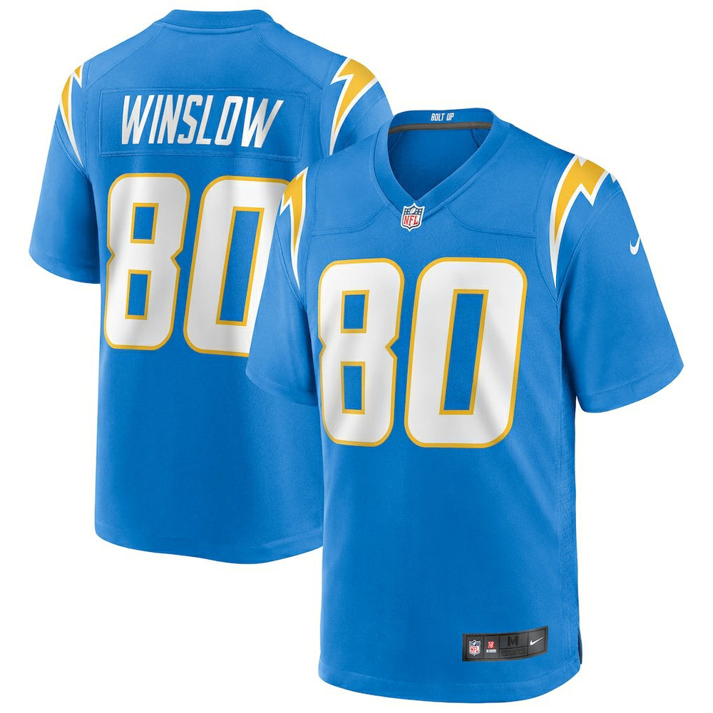 Los Angeles Chargers Nike Kellen Winslow  Game Retired Player Jersey