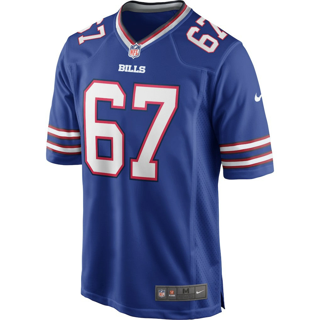 Buffalo Bills Nike Kent Hull  Game Retired Player Jersey