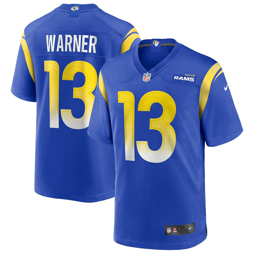 Los Angeles Rams Nike Kurt Warner  Game Retired Player Jersey