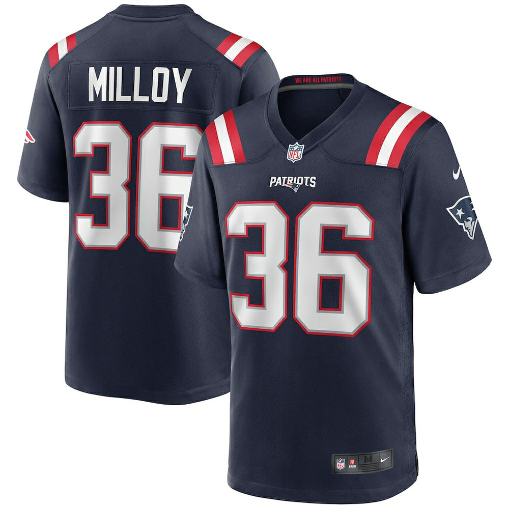 New England Patriots Nike Lawyer Milloy  Game Retired Player Jersey
