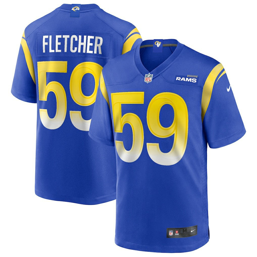 Los Angeles Rams Nike London Fletcher  Game Retired Player Jersey