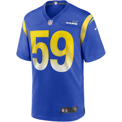 Los Angeles Rams Nike London Fletcher  Game Retired Player Jersey