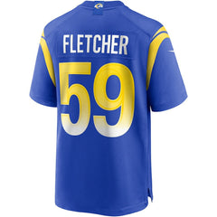Los Angeles Rams Nike London Fletcher  Game Retired Player Jersey