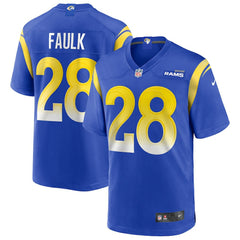 Los Angeles Rams Nike Marshall Faulk  Game Retired Player Jersey