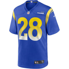 Los Angeles Rams Nike Marshall Faulk  Game Retired Player Jersey