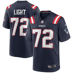 New England Patriots Nike Matt Light  Game Retired Player Jersey