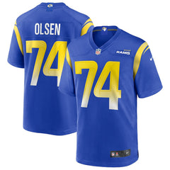 Los Angeles Rams Nike Merlin Olsen  Game Retired Player Jersey