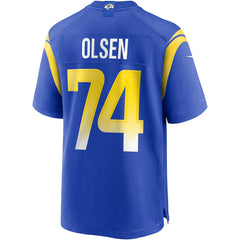 Los Angeles Rams Nike Merlin Olsen  Game Retired Player Jersey