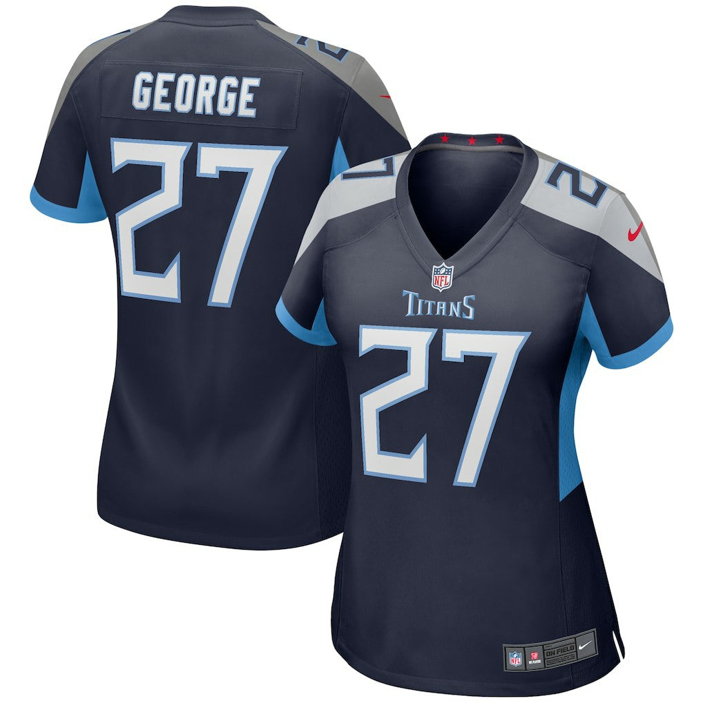 Tennessee Titans Nike Eddie George  Women's Game Retired Player Jersey