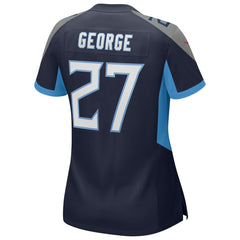 Tennessee Titans Nike Eddie George  Women's Game Retired Player Jersey