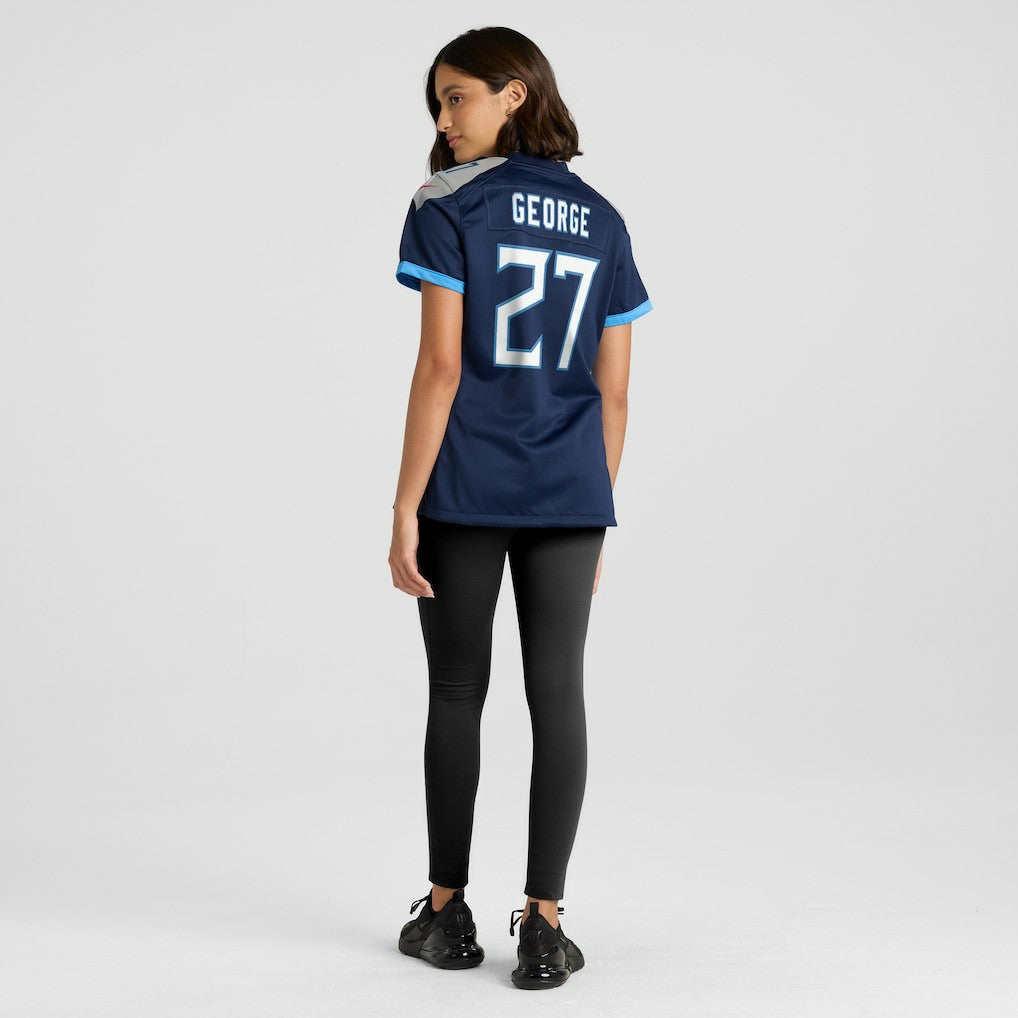 Tennessee Titans Nike Eddie George  Women's Game Retired Player Jersey