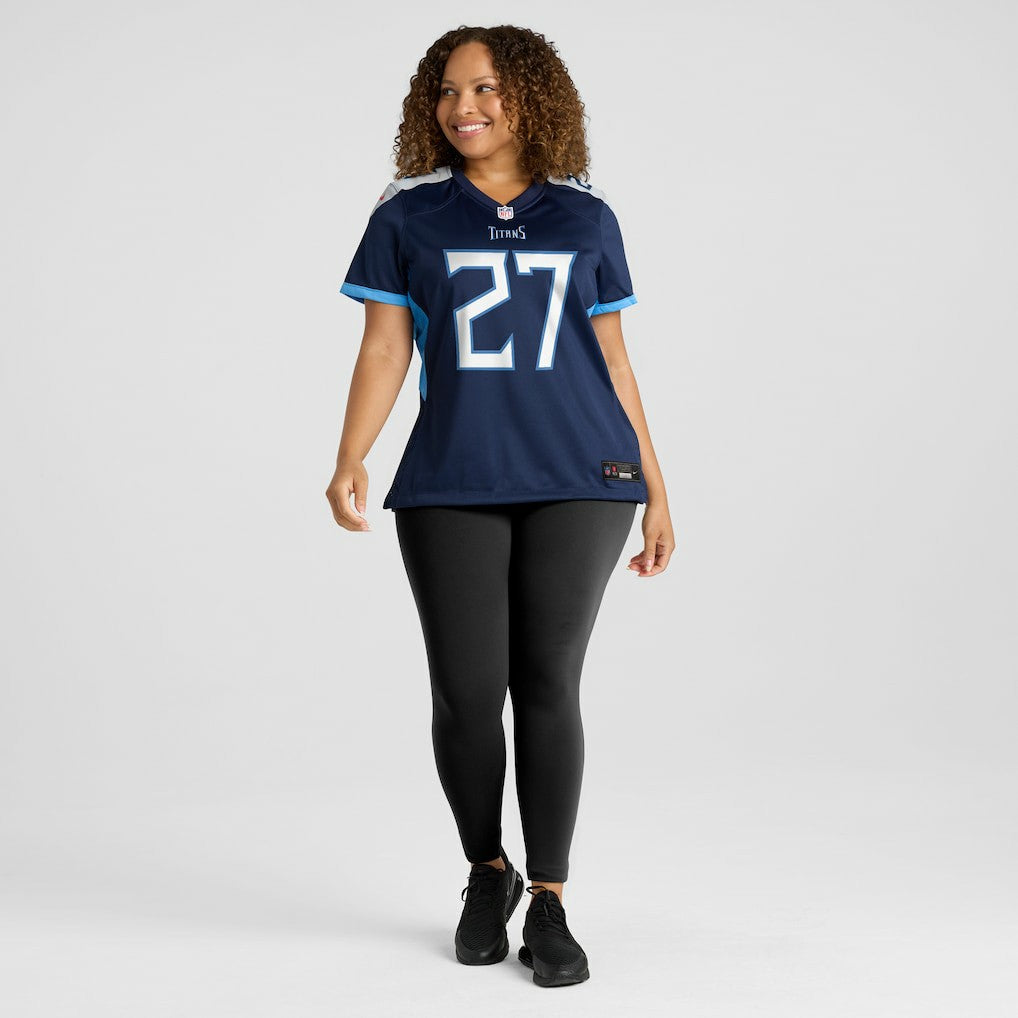 Tennessee Titans Nike Eddie George  Women's Game Retired Player Jersey