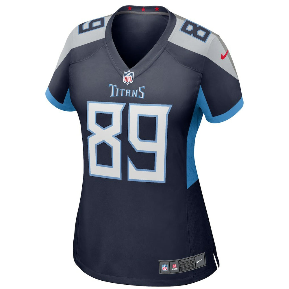 Tennessee Titans Nike Frank Wycheck  Women's Game Retired Player Jersey