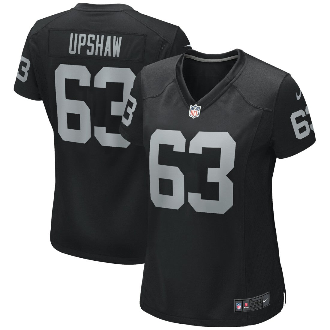 Las Vegas Raiders Nike Gene Upshaw  Women's Game Retired Player Jersey