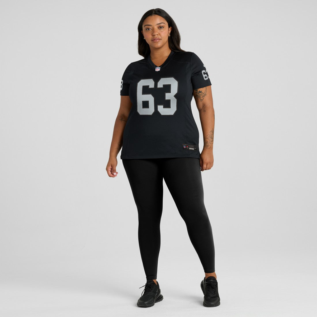 Las Vegas Raiders Nike Gene Upshaw  Women's Game Retired Player Jersey