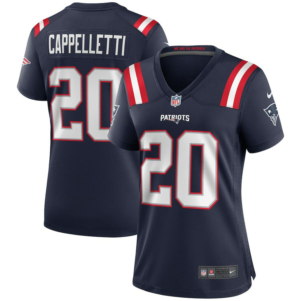 New England Patriots Nike Gino Cappelletti  Women's Game Retired Player Jersey
