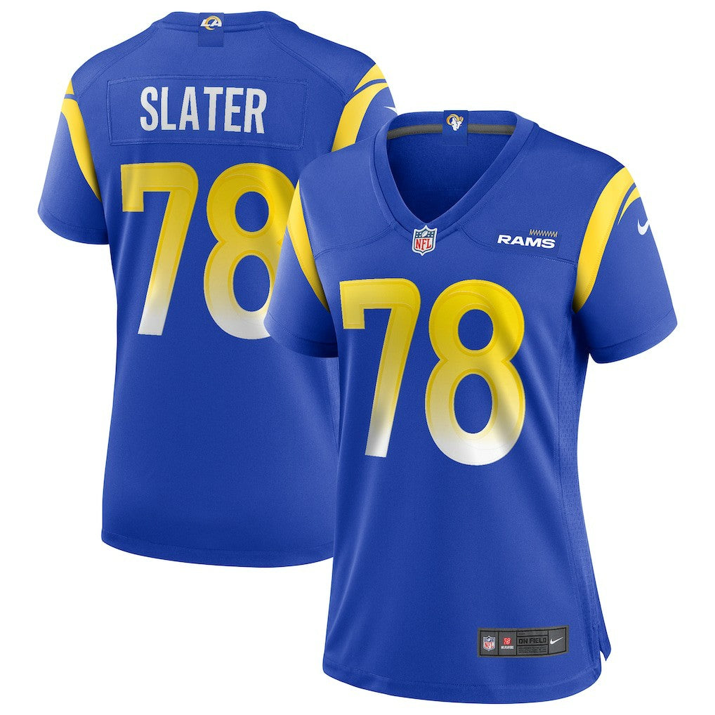 Los Angeles Rams Nike Jackie Slater  Women's Game Retired Player Jersey