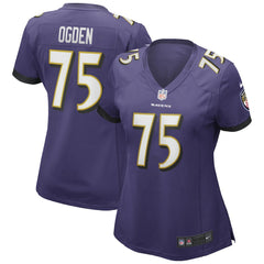 Baltimore Ravens Nike Jonathan Ogden  Women's Game Retired Player Jersey