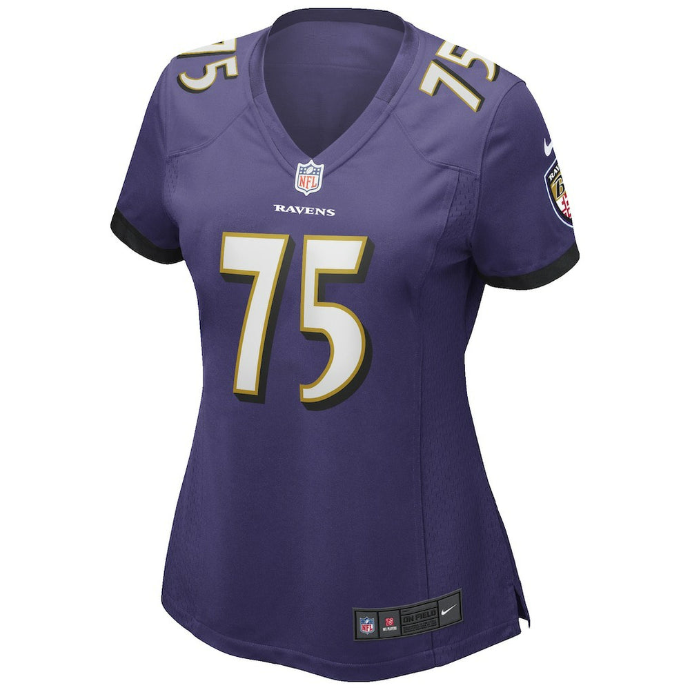 Baltimore Ravens Nike Jonathan Ogden  Women's Game Retired Player Jersey