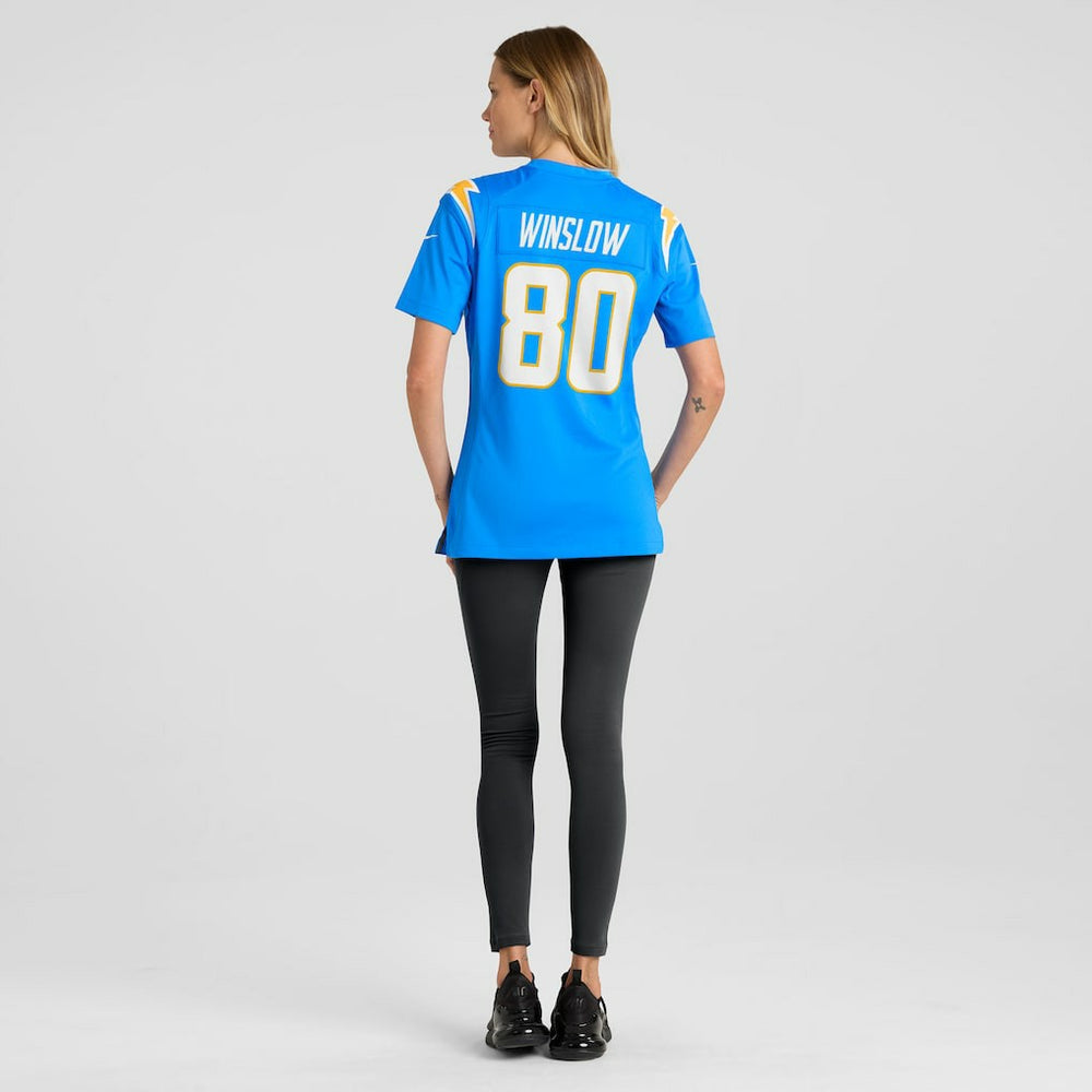 Los Angeles Chargers Nike Kellen Winslow  Women's Game Retired Player Jersey