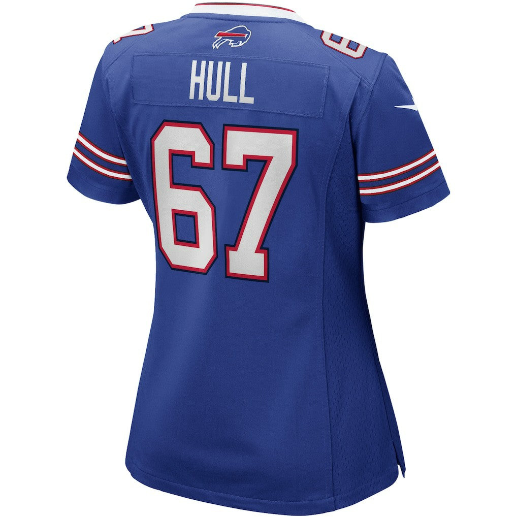 Buffalo Bills Nike Kent Hull  Women's Game Retired Player Jersey