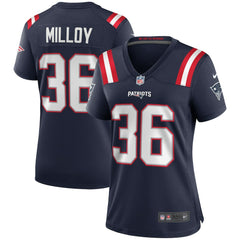 New England Patriots Nike Lawyer Milloy  Women's Game Retired Player Jersey