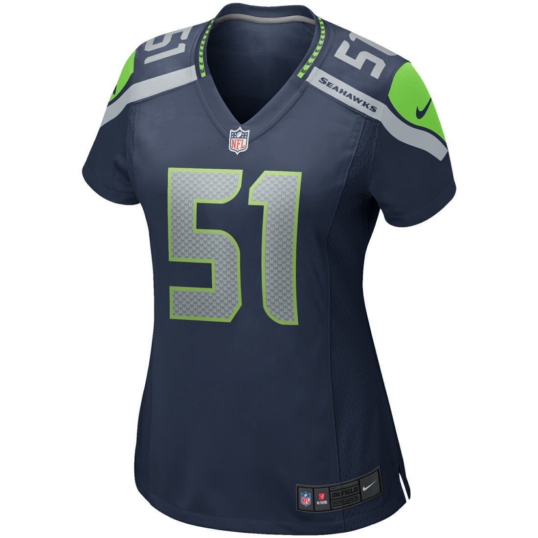 Seattle Seahawks Nike Lofa Tatupu  Women's Game Retired Player Jersey