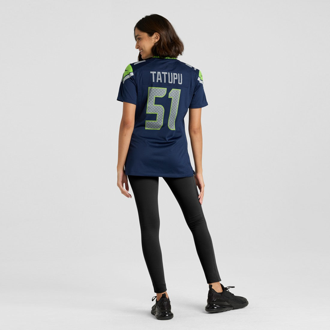 Seattle Seahawks Nike Lofa Tatupu  Women's Game Retired Player Jersey