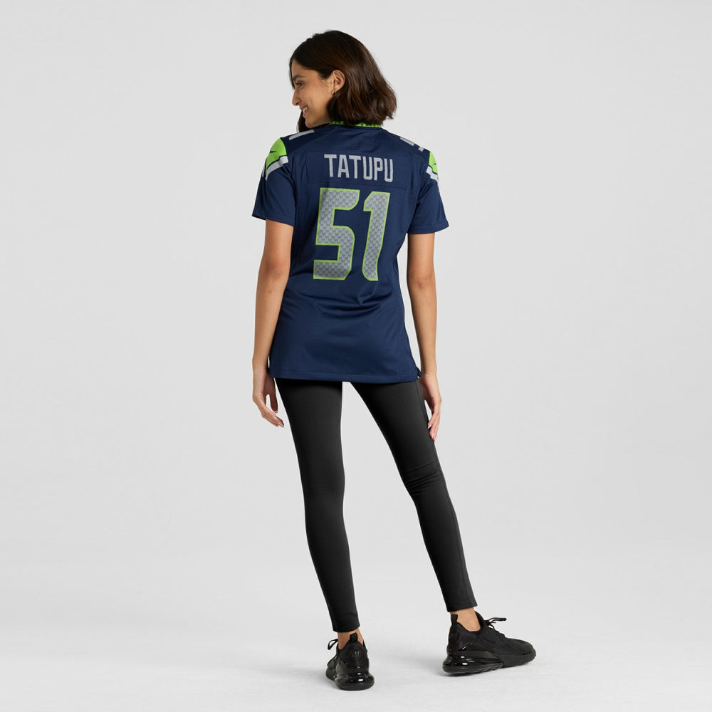 Seattle Seahawks Nike Lofa Tatupu  Women's Game Retired Player Jersey