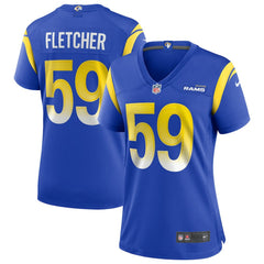 Los Angeles Rams Nike London Fletcher  Women's Game Retired Player Jersey