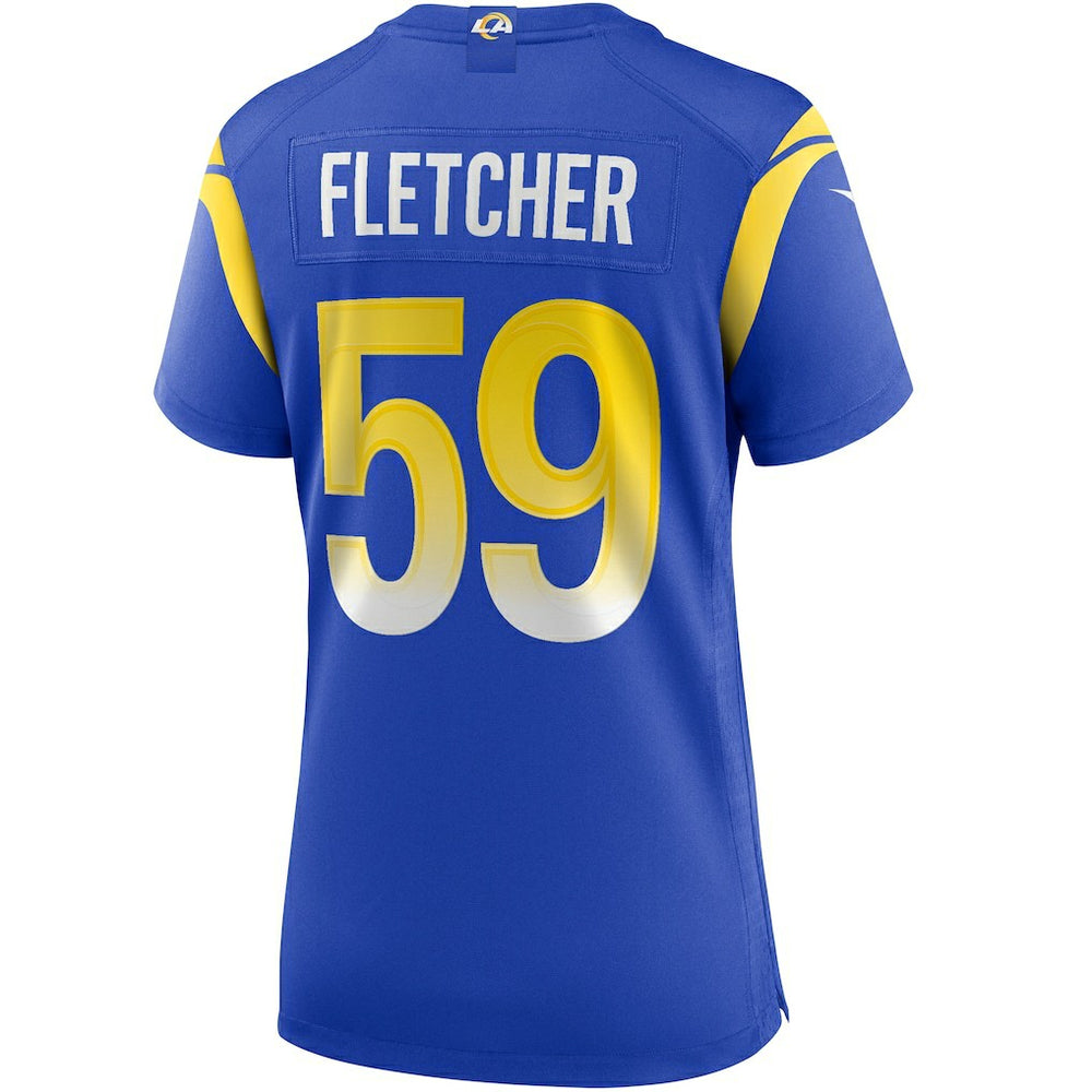 Los Angeles Rams Nike London Fletcher  Women's Game Retired Player Jersey