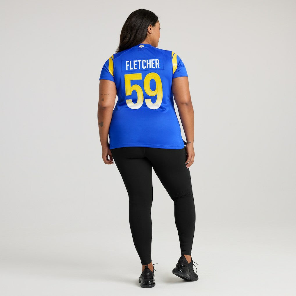 Los Angeles Rams Nike London Fletcher  Women's Game Retired Player Jersey