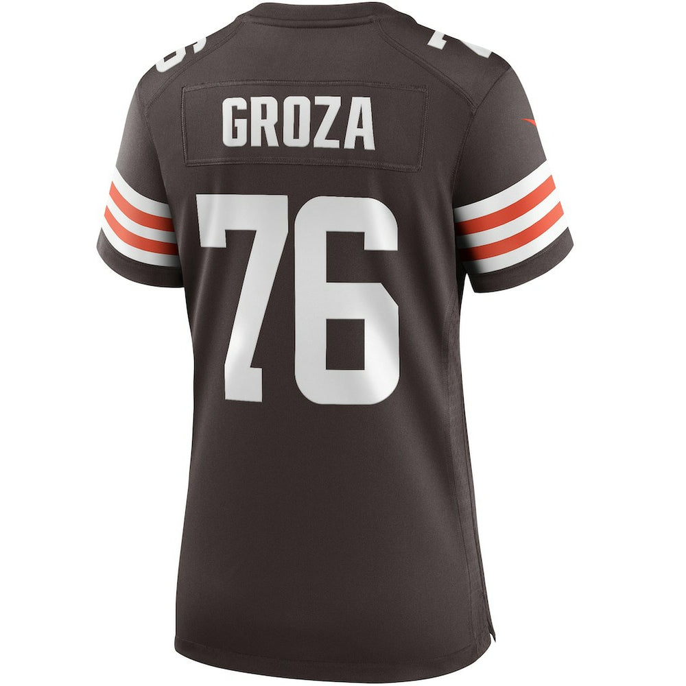 Cleveland Browns Nike Lou Groza  Women's Game Retired Player Jersey