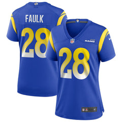 Los Angeles Rams Nike Marshall Faulk  Women's Game Retired Player Jersey