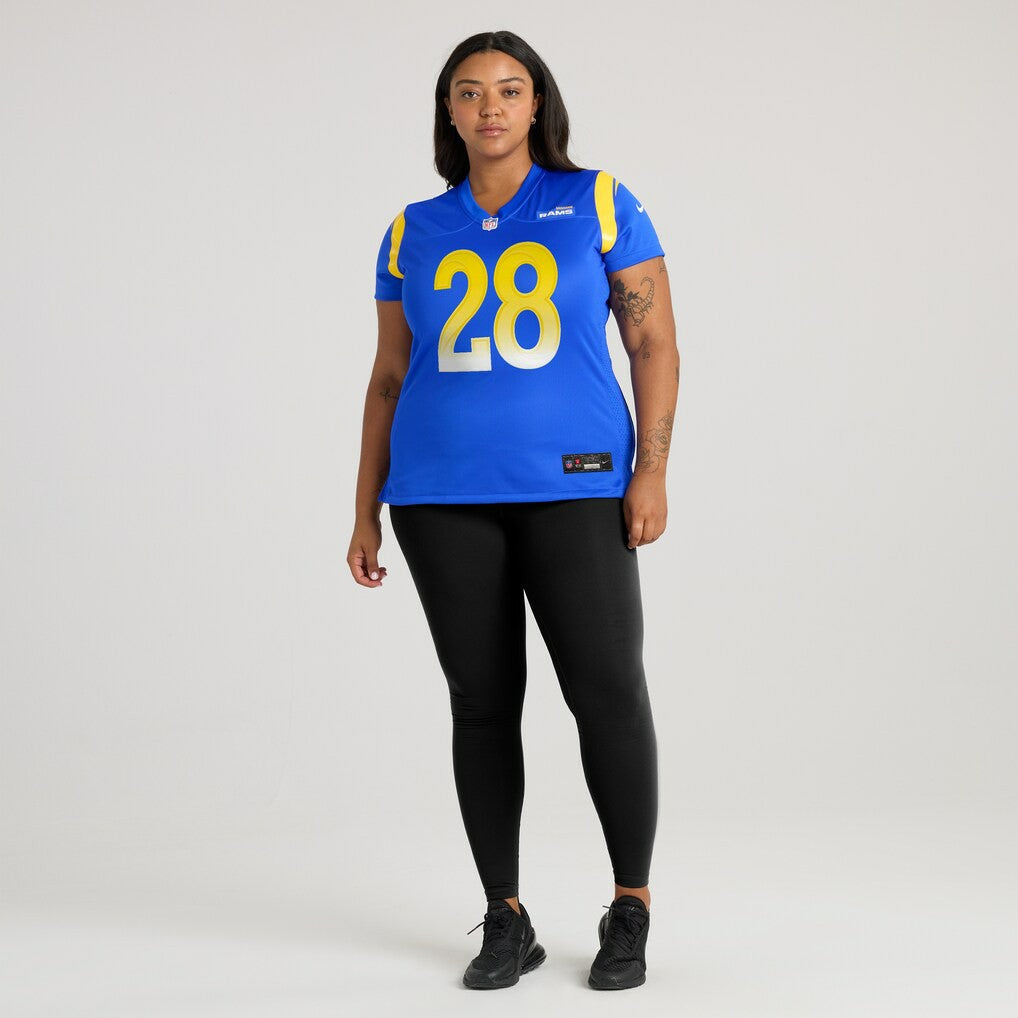Los Angeles Rams Nike Marshall Faulk  Women's Game Retired Player Jersey
